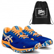 Asics Gel Padel Lima FF Monaco Blue Orange