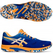 Asics Gel Padel Lima FF Monaco Blue Orange