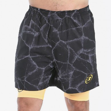 Pantalon Bullpadel Macheta Negro