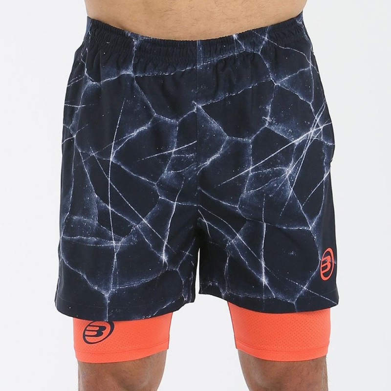 Pantalon Bullpadel Macheta Marino