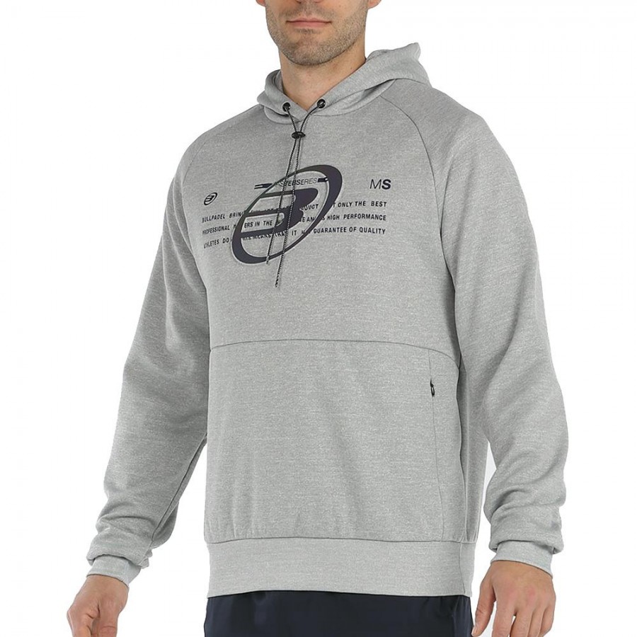 Sudadera Bullpadel Ladyar Gris Vigore