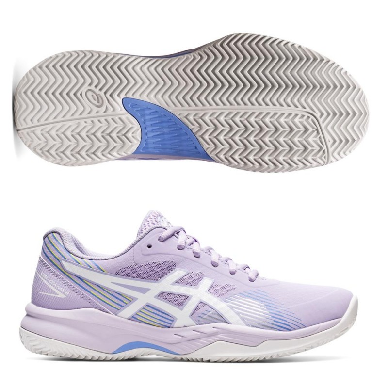 Asics Gel Game 8 Clay Murasaki White Asics Gel Game 8 Clay Murasaki White