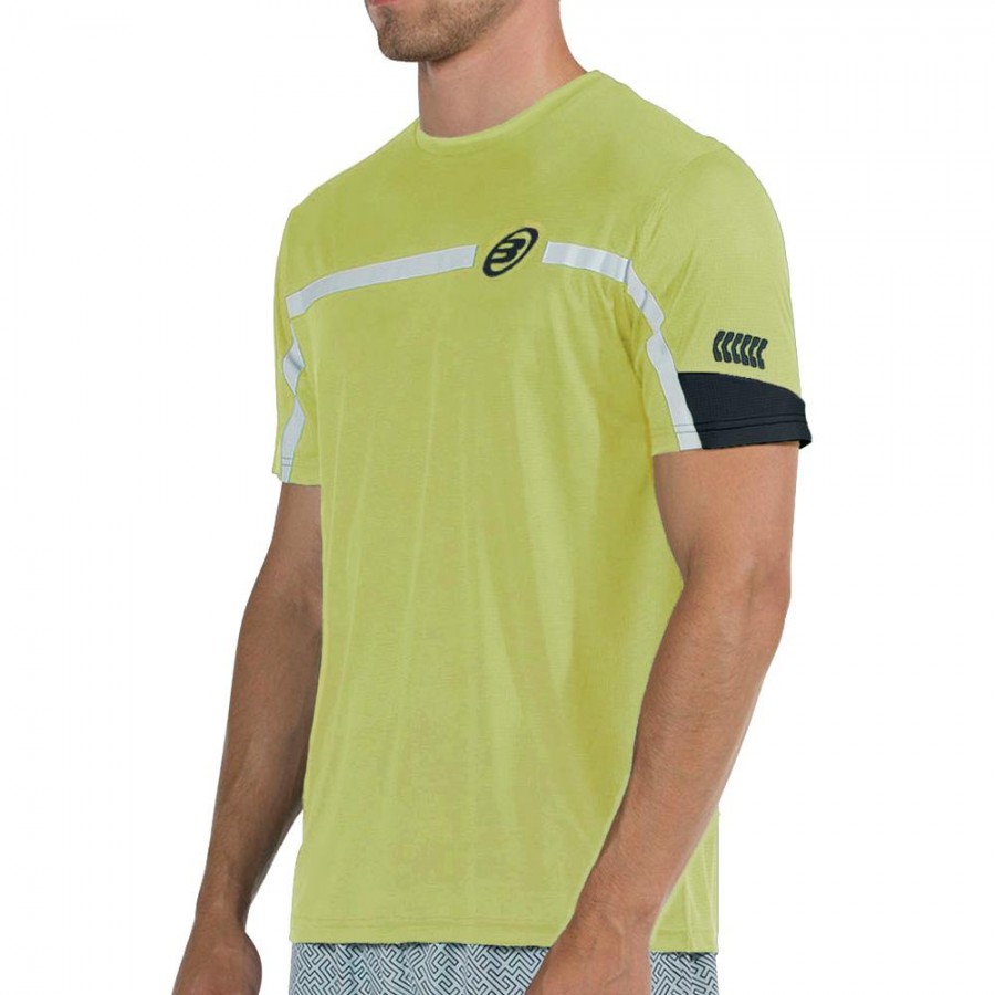 Camiseta Bullpadel Camila Amarillo Fluor