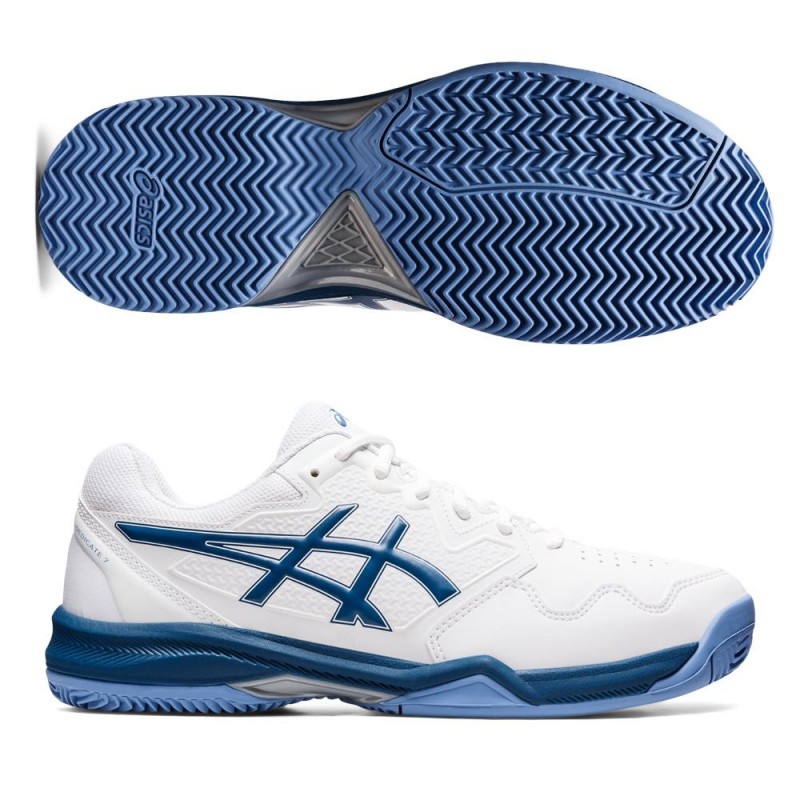 Asics Gel Dedicate 7 Clay White Light Indigo Asics Gel Dedicate 7 Clay White Light Indigo