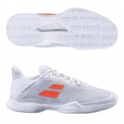 Zapatillas Babolat Jet Tere Clay Women White Living Coral