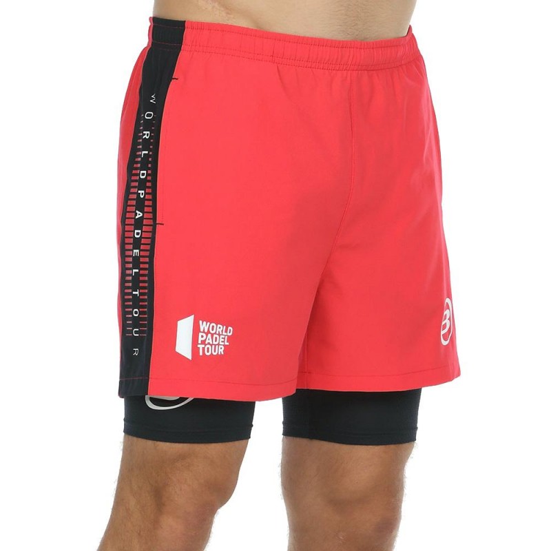 Pantalon Bullpadel Replet Neon Crimson