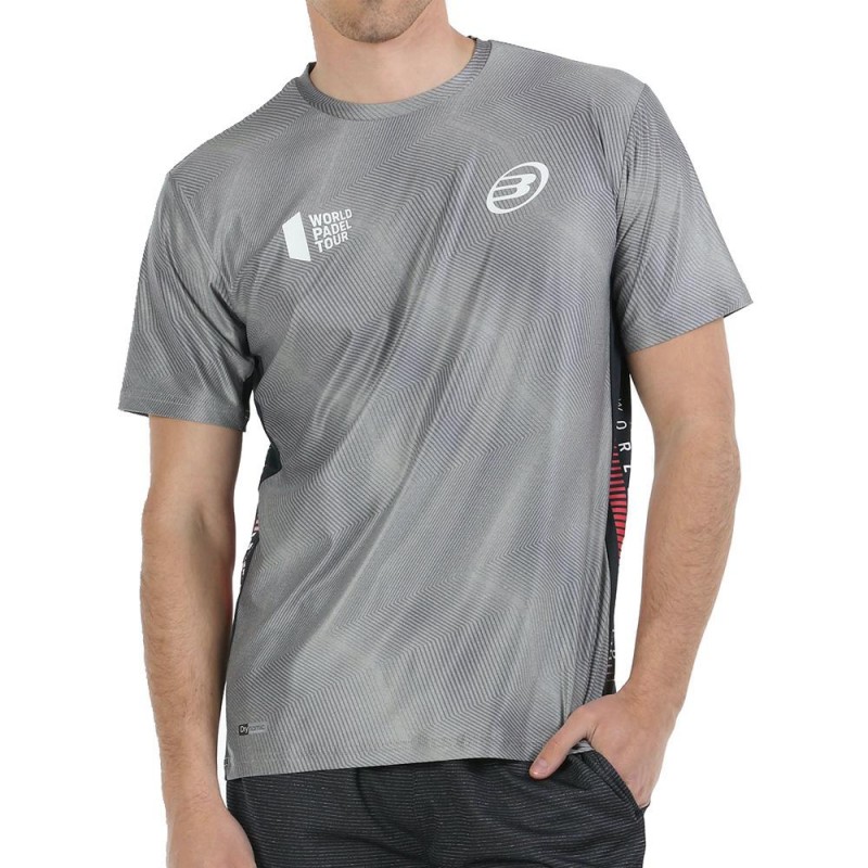 Camiseta Bullpadel Rogor Gris Vigore Camiseta Bullpadel Rogor Gris Vigore