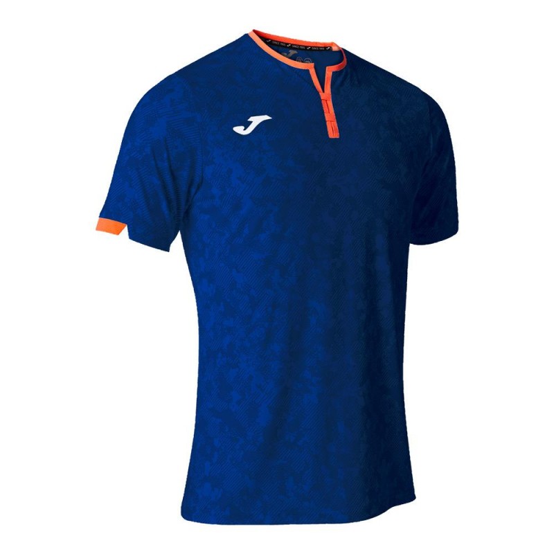 Camiseta Joma Manga Corta Challenge Azul Camiseta Joma Manga Corta Challenge Azul