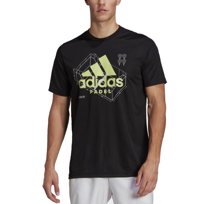 T-shirt Adidas M Pad G Noir T-shirt Adidas M Pad G Noir