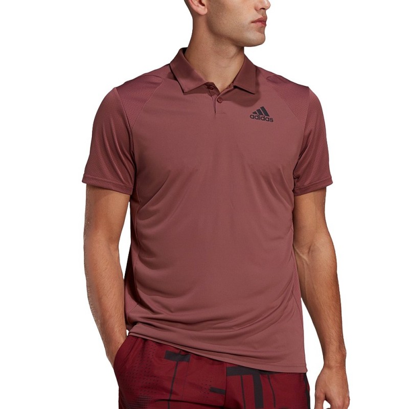 Adidas Polo Club Quiet Crimson Noir Adidas Polo Club Quiet Crimson Noir