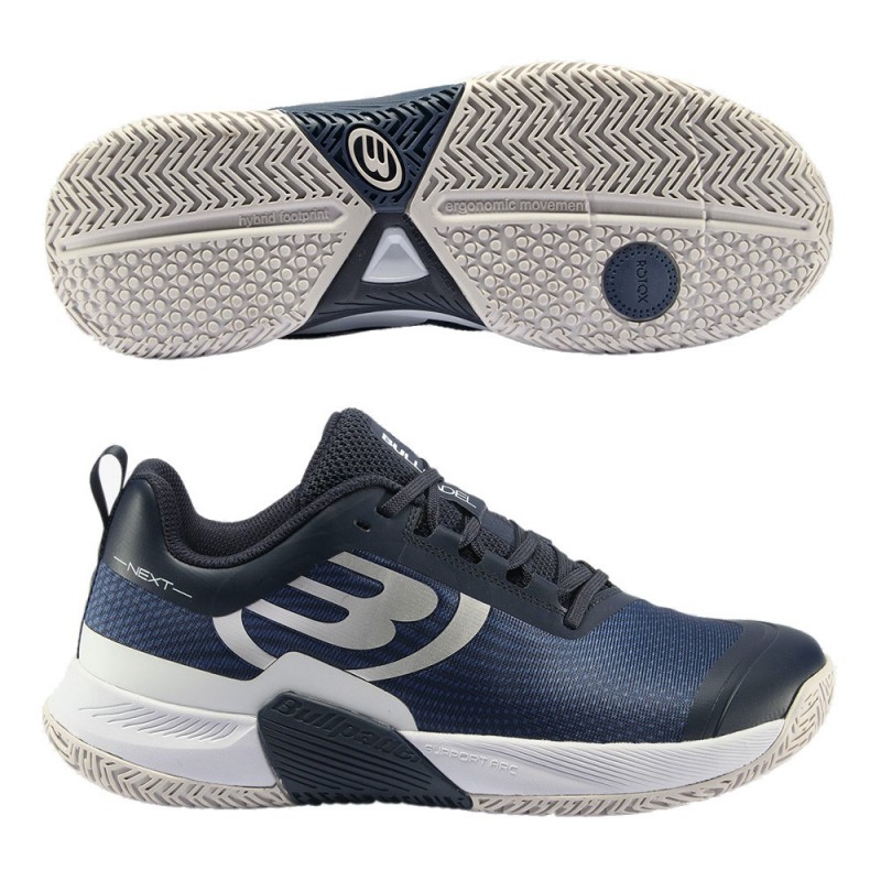 Chaussures Bullpadel Next Hybrid PRO 22 Bleu Marine