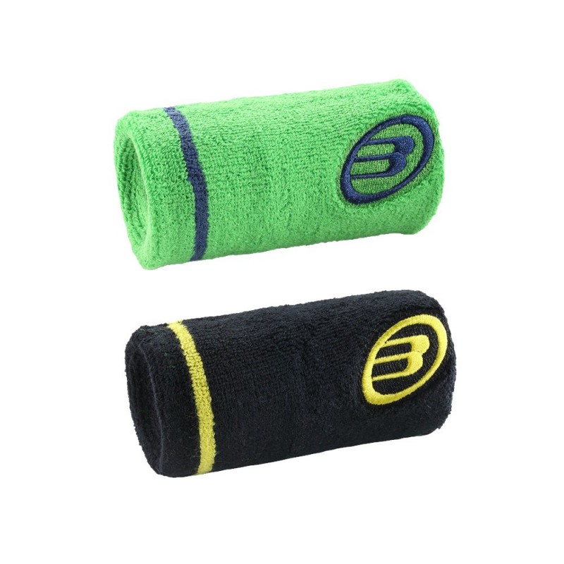 Bullpadel BPMU221 Poignets Vert Fluor Noir Bullpadel BPMU221 Poignets Vert Fluor Noir