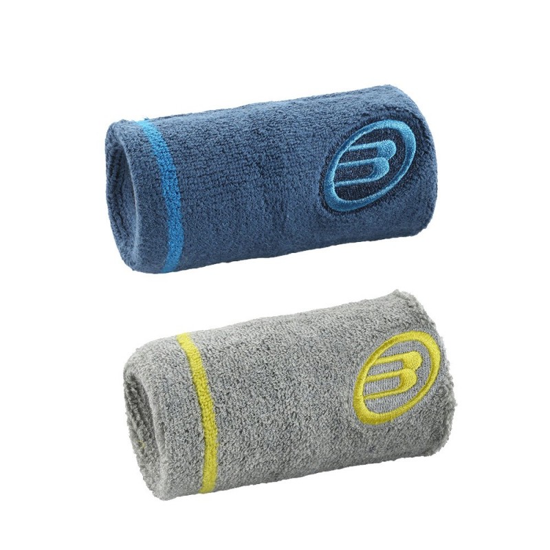 Poignets Bullpadel BPMU221 Ash Vigore Bleu Intense Poignets Bullpadel BPMU221 Ash Vigore Bleu Intense