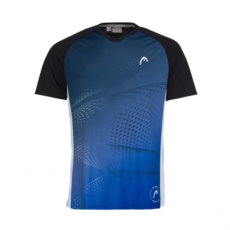 Camiseta Head Play Tech Imprimé Noir Camiseta Head Play Tech Imprimé Noir