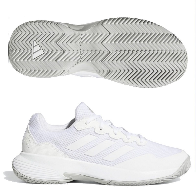 Chaussures Adidas Game Court 2 W FTWR Blanc Gris 2022