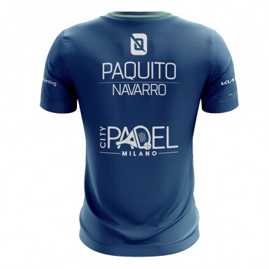 T-shirt Bullpadel Manex Paquito Navarro Bleu Vigore
