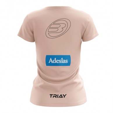 T-shirt Bullpadel Yeco Gemma Triay Saumon Fluor