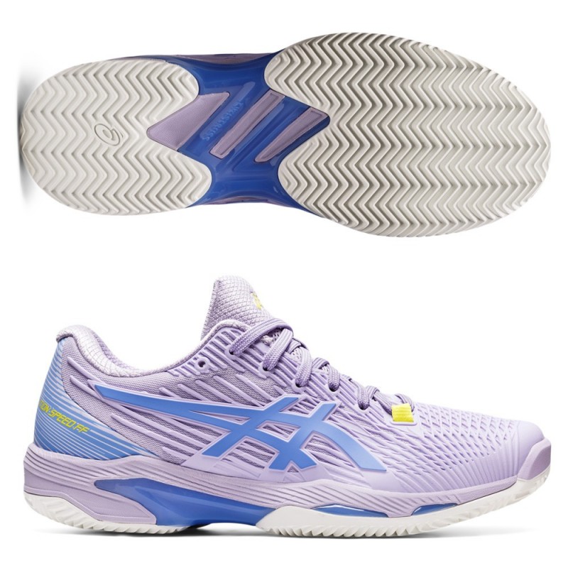 Chaussures Asics Solution Speed FF 2 Clay Murasaki Pervenche Bleu Chaussures Asics Solution Speed FF 2 Clay Murasaki Pervenche Bleu