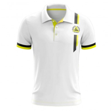 Polo Vibora Team Blanc Jaune