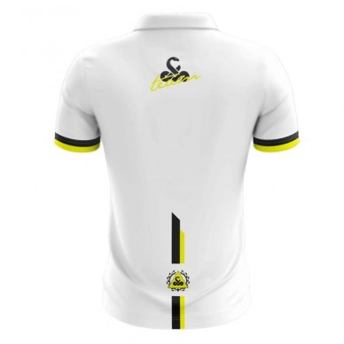 Polo Vibora Team Blanc Jaune