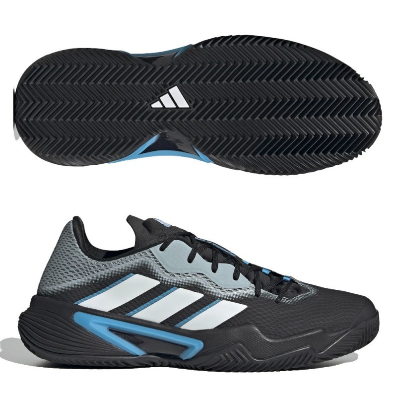 Chaussures Adidas Barricade M Clay Magique Gris Blanc Noir 2022