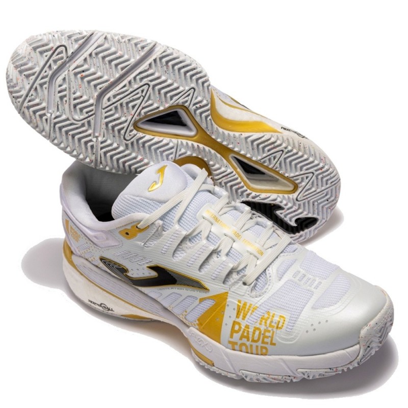 Joma T.WPT 2232 Chaussures Homme Blanc Or