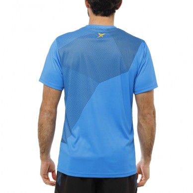 T-shirt bleu Drop Shot Lima