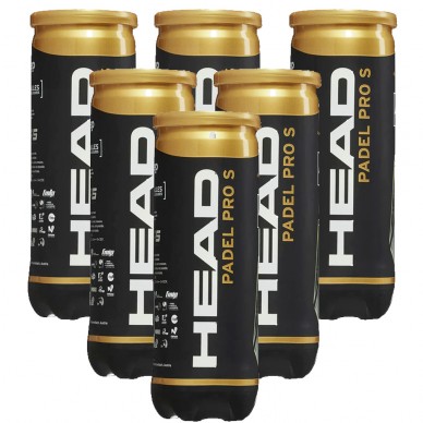 Pack 6 tubes Head Padel Pro S