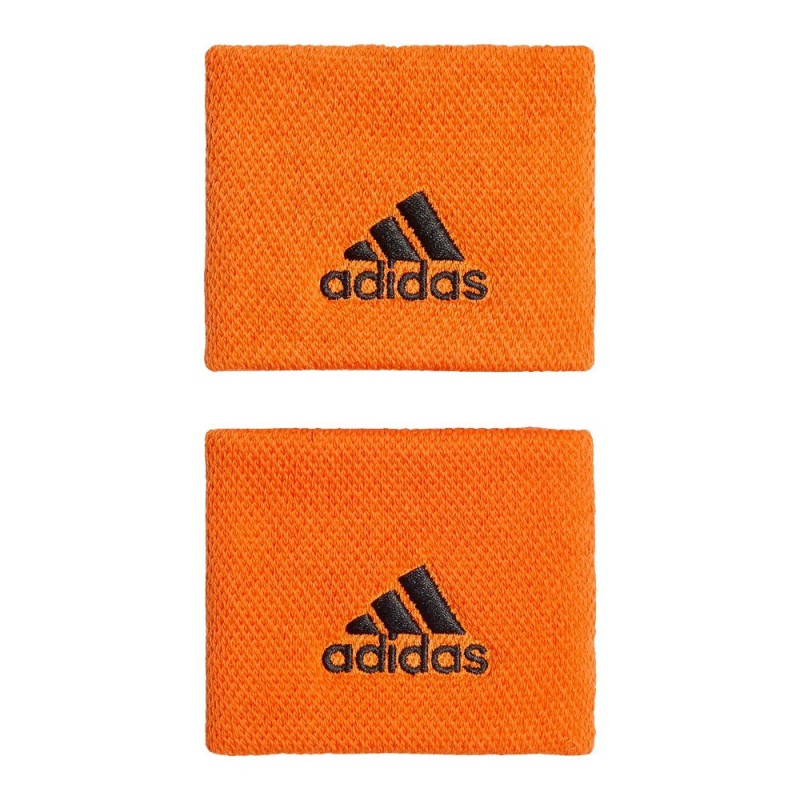Poignets Adidas Tennis S Semi Impact Orange & Noir Poignets Adidas Tennis S Semi Impact Orange & Noir