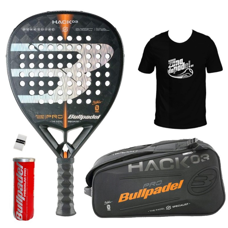 Pack Bullpadel Hack 03 + sac Pack Bullpadel Hack 03 + sac