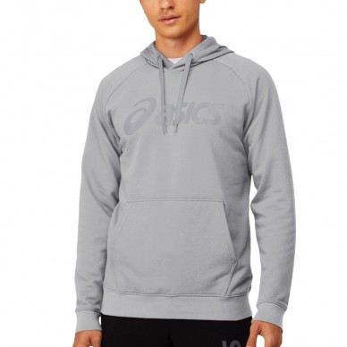 Sweat à capuche Asics Big Oth gris glacier