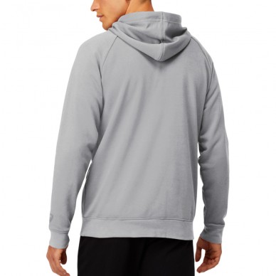 Sweat à capuche Asics Big Oth gris glacier