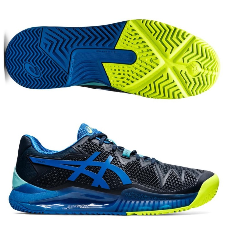 Asics Gel Résolution 8 Padel French Blue Lake Drive Asics Gel Résolution 8 Padel French Blue Lake Drive