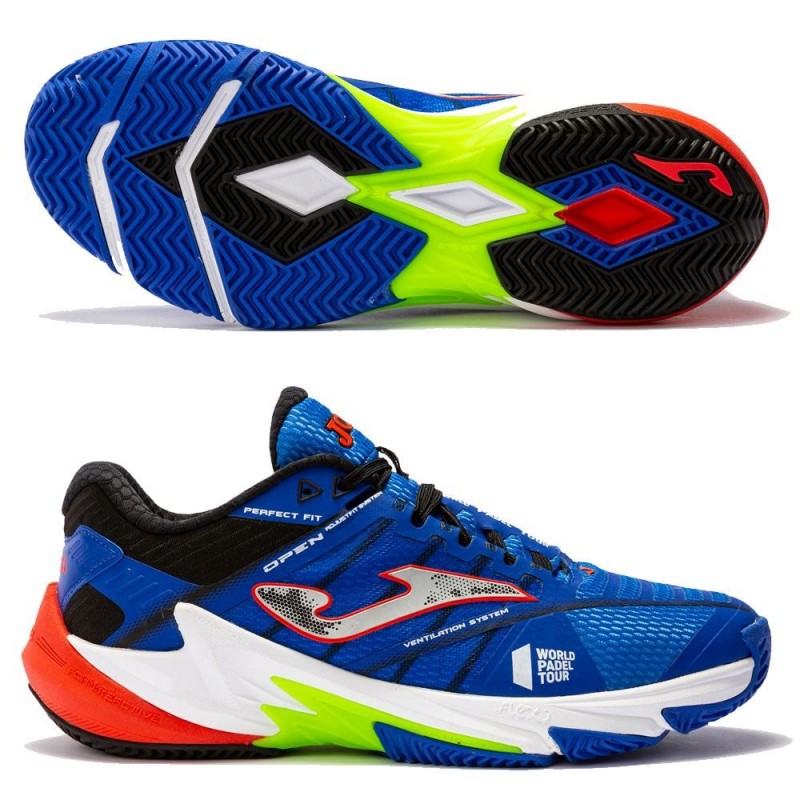 Chaussures Joma T.OPEN MEN 2204 Rouge Royal Chaussures Joma T.OPEN MEN 2204 Rouge Royal