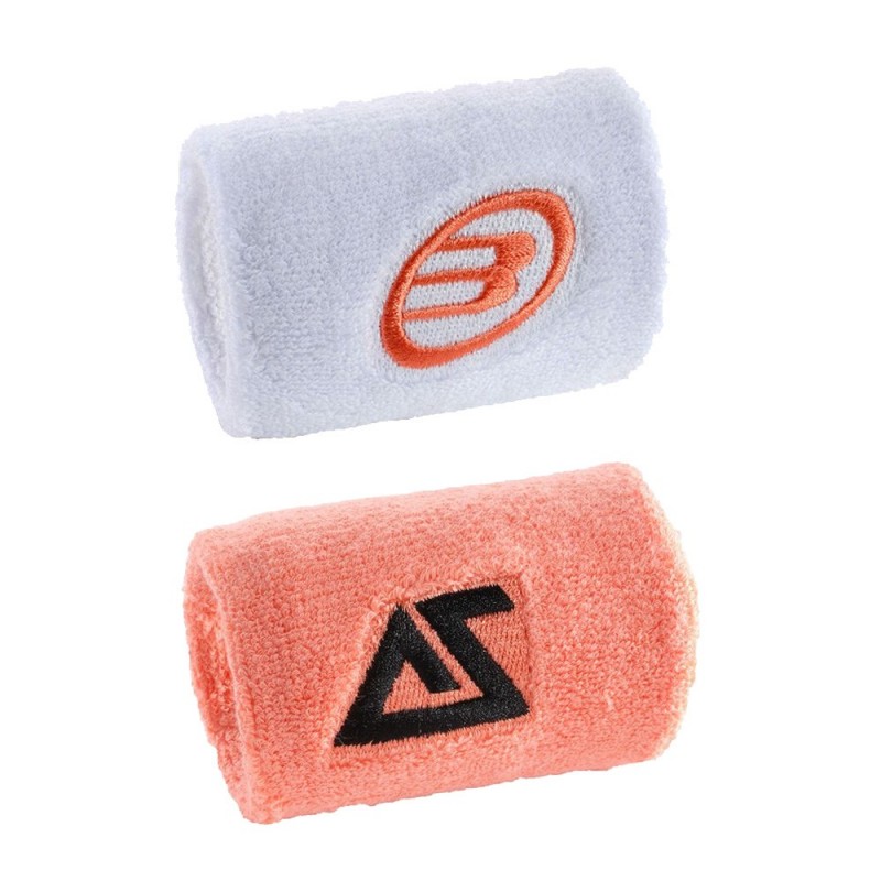 Bullpadel BPMUAS06 bracelets pastel orange blanc Bullpadel BPMUAS06 bracelets pastel orange blanc