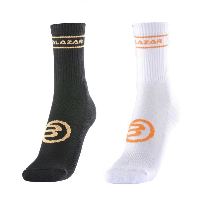 Chaussettes Bullpadel BP22AS07 noires et blanches Chaussettes Bullpadel BP22AS07 noires et blanches