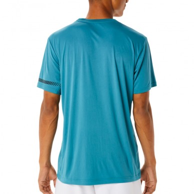 Camiseta Asics Court M SS TEE pin brumeux