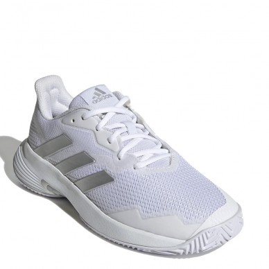 Chaussures Adidas Courtjam Control W nuage blanc argent métallique 2022