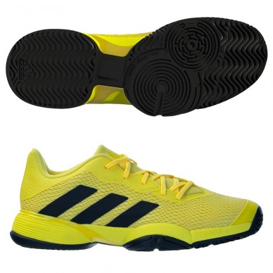 Chaussures Adidas Barricade JR impact yellow beam yellow 2022