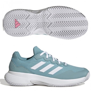 Chaussures Adidas GameCourt 2 W mint ton ftwr white 2022