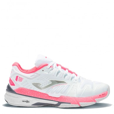 Chaussures Joma T.SLAM LADY 2202 blanc rose