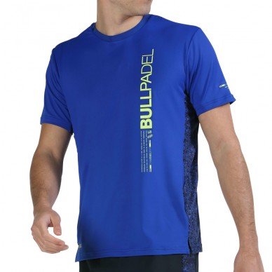 T-shirt Bullpadel Mixta bleu klein
