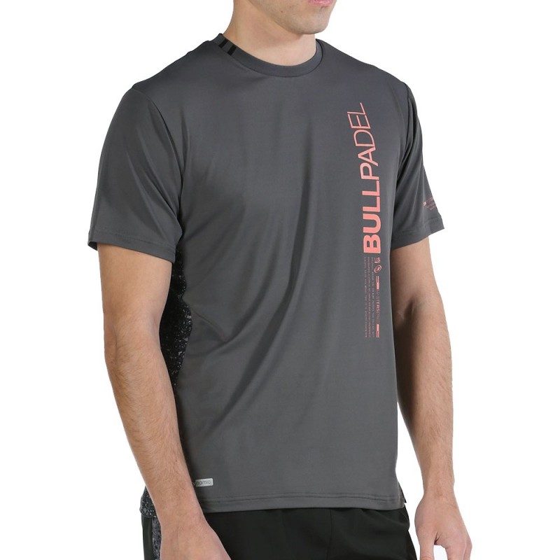 T-shirt Bullpadel Mixta Anthracite T-shirt Bullpadel Mixta Anthracite
