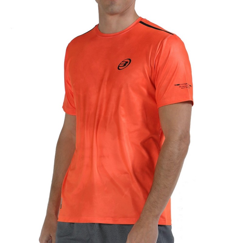 Tshirt Bullpadel Moare corail fluor