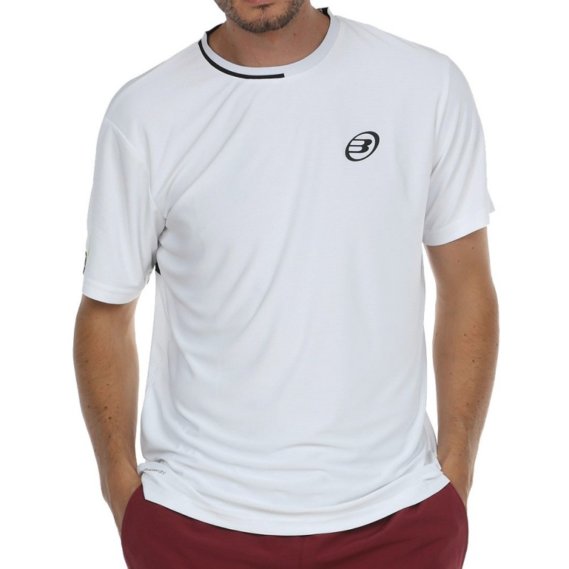 T-shirt Bullpadel Linde blanc