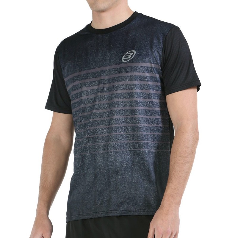 T-shirt Bullpadel Litis noir T-shirt Bullpadel Litis noir