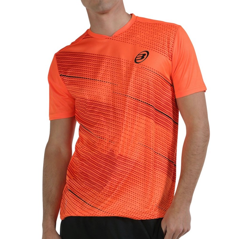Bullpadel Cojas T-shirt M corail fluor Bullpadel Cojas T-shirt M corail fluor