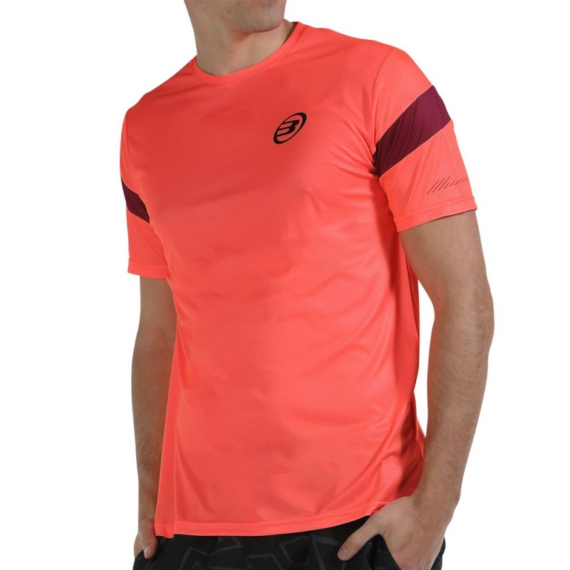 T-shirt Bullpadel Cojin corail fluor