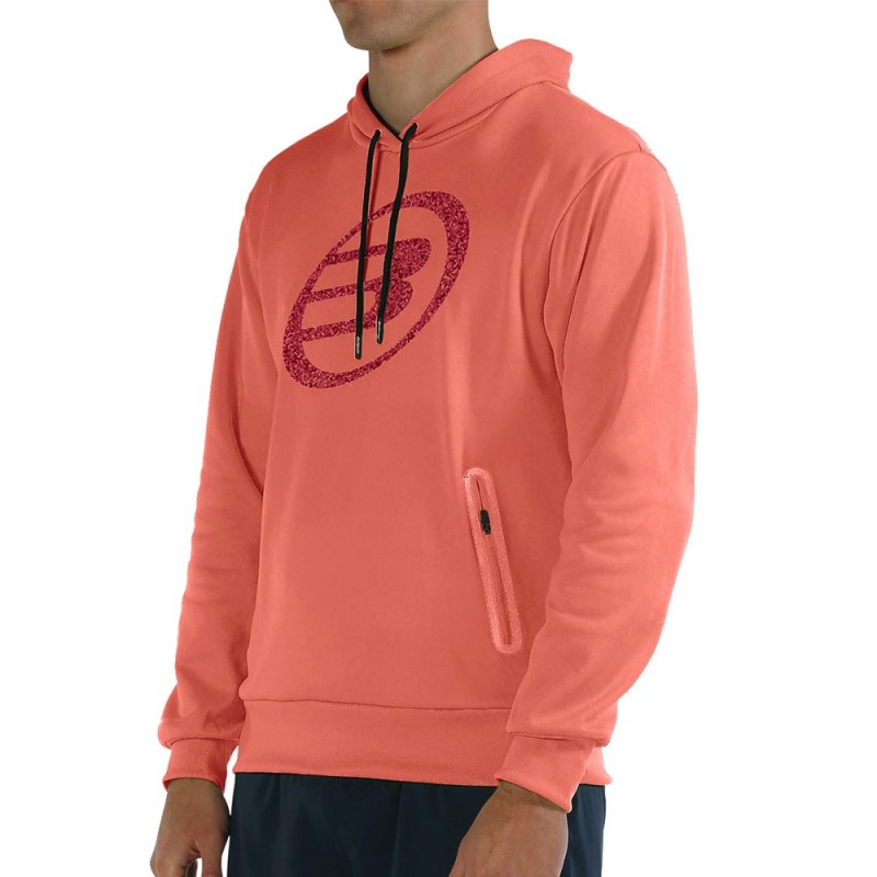 Sweat á capuche Bullpadel Imana corail fluor