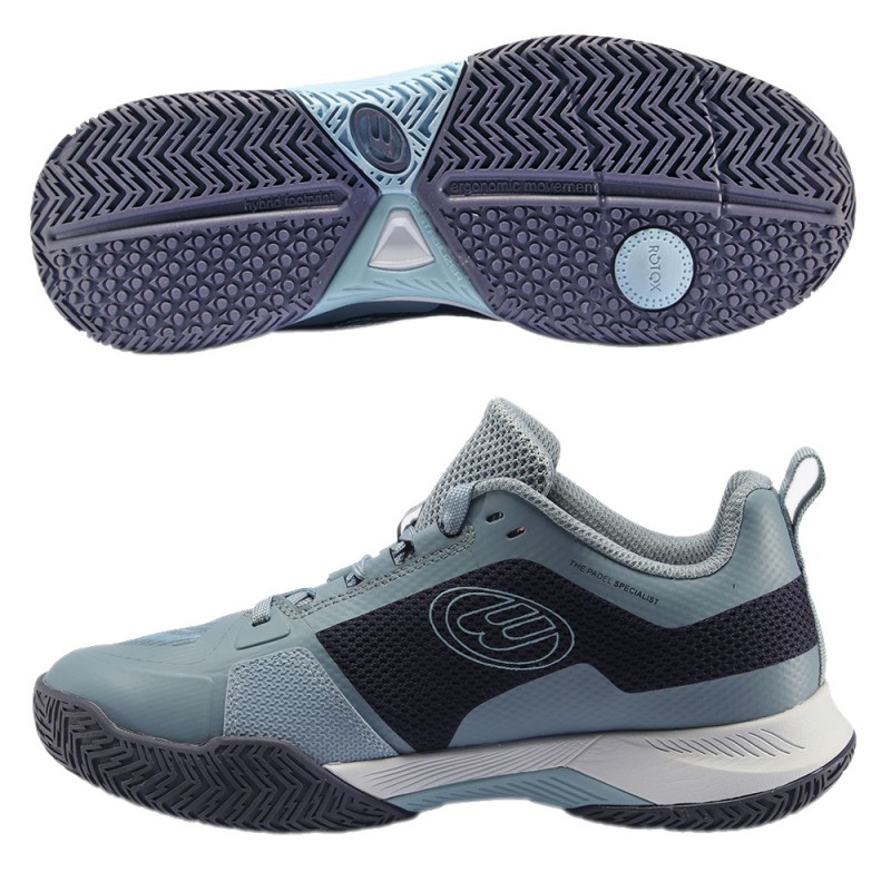 Chaussures Bullpadel Next Hybrid Pro W 22 bleu clair Chaussures Bullpadel Next Hybrid Pro W 22 bleu clair